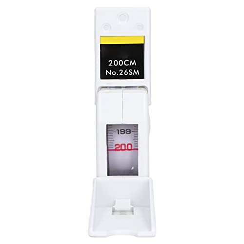 200cm Retractable Height Measuring Tape - Accurate Metric Wall Growth Ruler for Kids & Adults | Perfect for Schools, Clinics & Home Use Tracking Children's Development