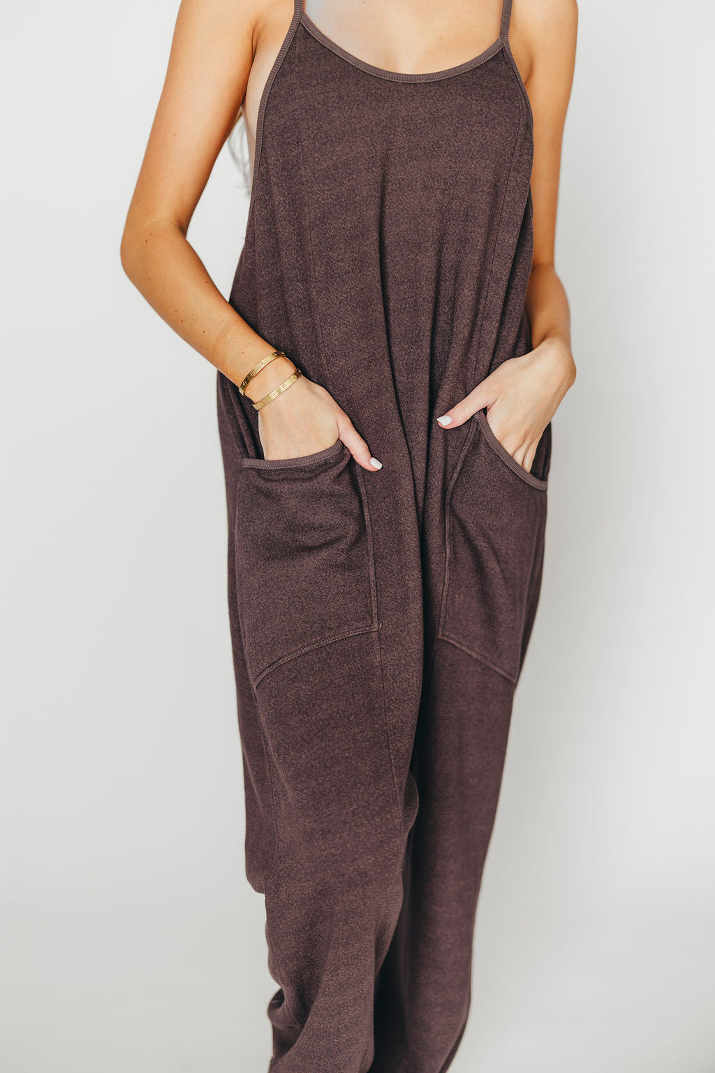 Raelynn Women's Casual Jumpsuit in Washed Black - Stylish One Piece Romper for Everyday Wear, Date Night & Summer Outfits