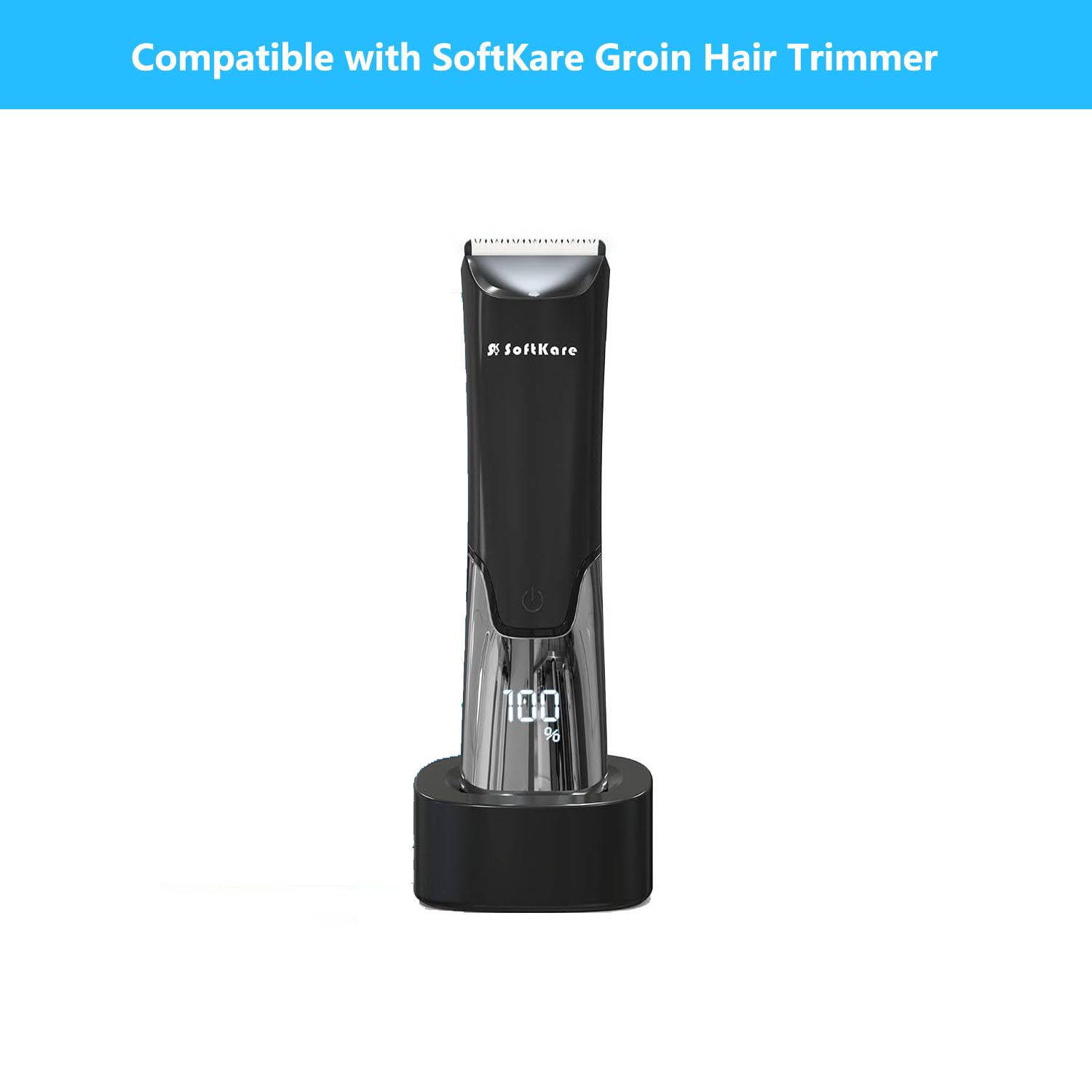 Original SoftKare Trimmer Replacement Charger - USB Charging Cable for SoftKare Groin Hair Trimmer - Perfect for Travel, Gym & Home Use