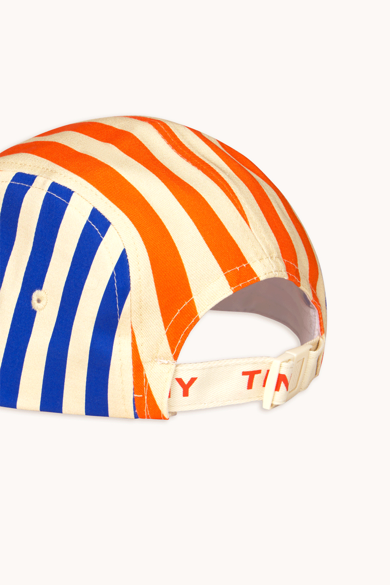Stylish Striped Cap for Kids by Tinycottons - Perfect for Outdoor Play, Beach Trips & Sun Protection
