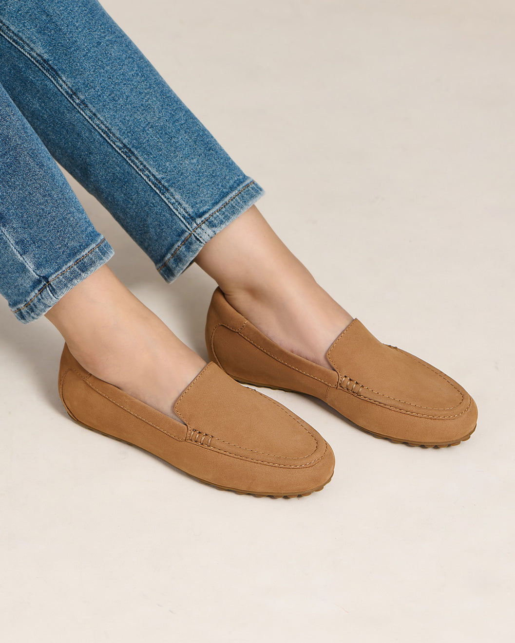 Abeo Harbor Tan Leather Shoes - Comfortable & Stylish Men's Casual Footwear for Walking, Travel & Everyday Wear