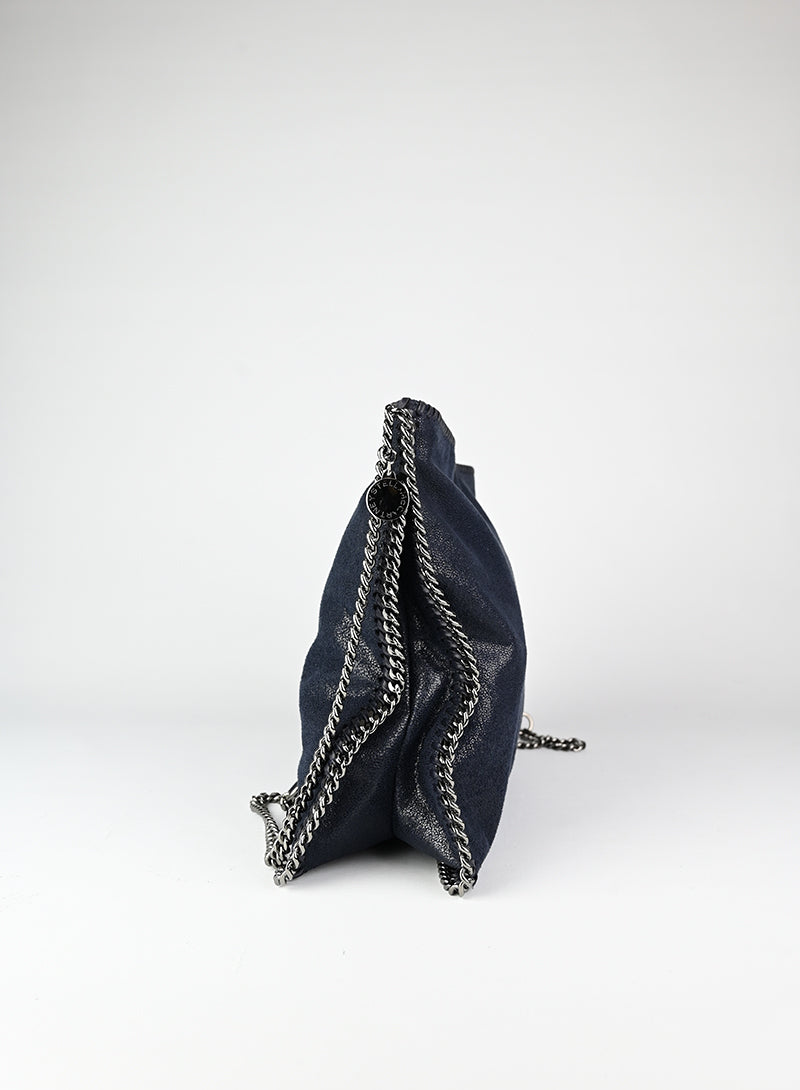 Stella McCartney Falabella Crossbody Bag in Blue - Stylish Vegan Leather Purse for Women, Perfect for Everyday Use, Work, and Travel