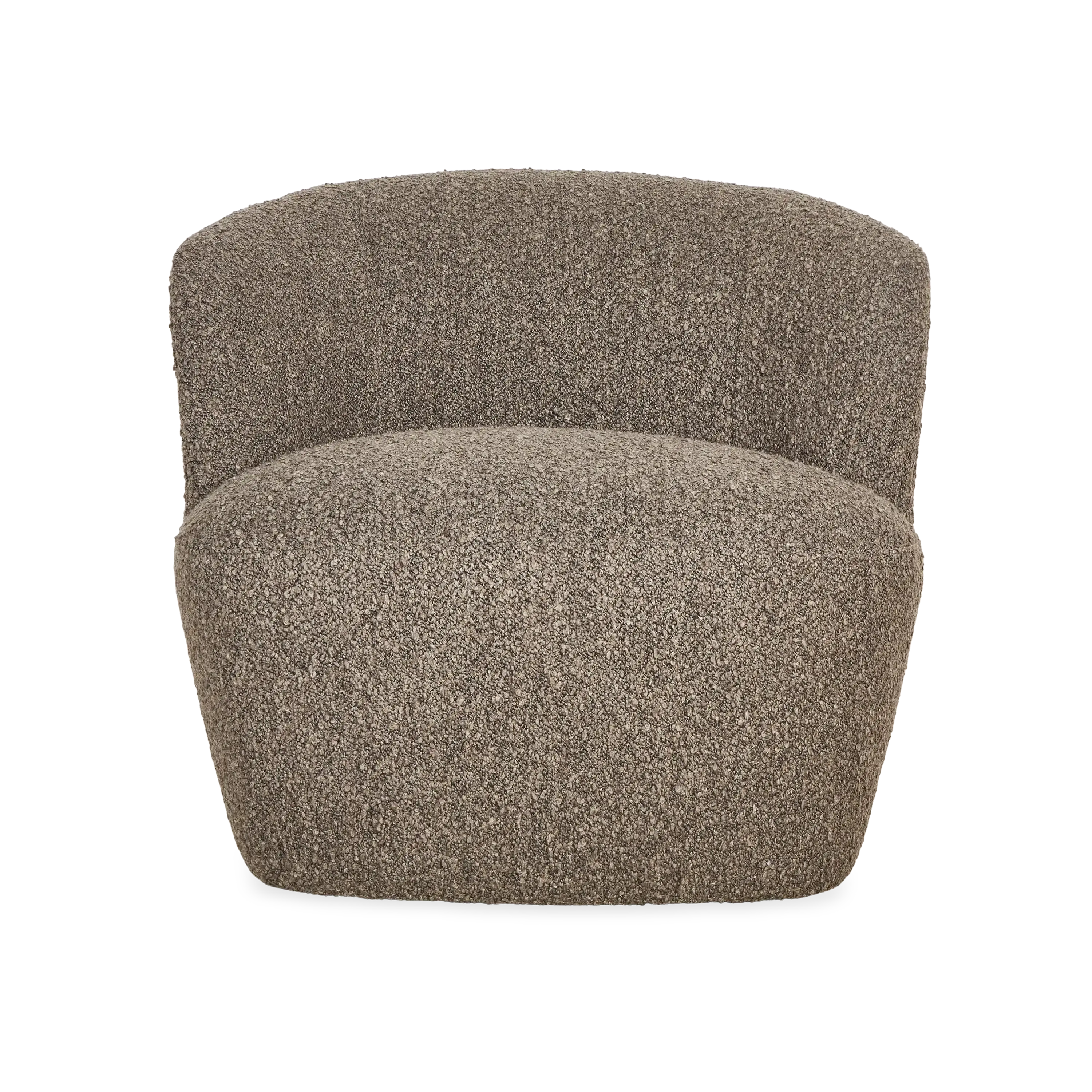 Aura Swivel Chair - 360 Degree Rotating Modern Accent Chair for Living Room, Bedroom & Office - Comfortable PU Leather Lounge Chair with Ergonomic Design for Home Decor