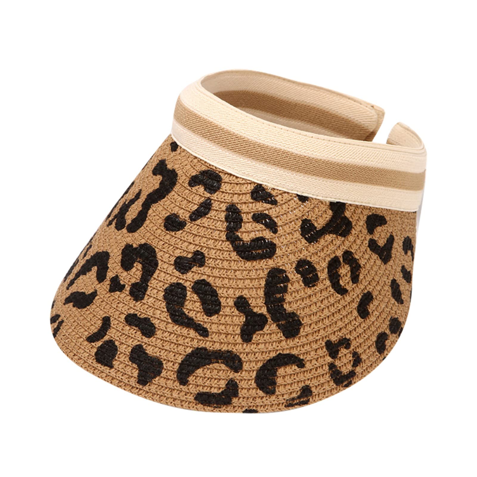 UPF 50+ Women's Wide Brim Straw Sun Hat for Beach, Golf & Travel - Summer Sun Protection with Ponytail Hole - Perfect for Outdoor Activities, Vacations and Fashion Accessories