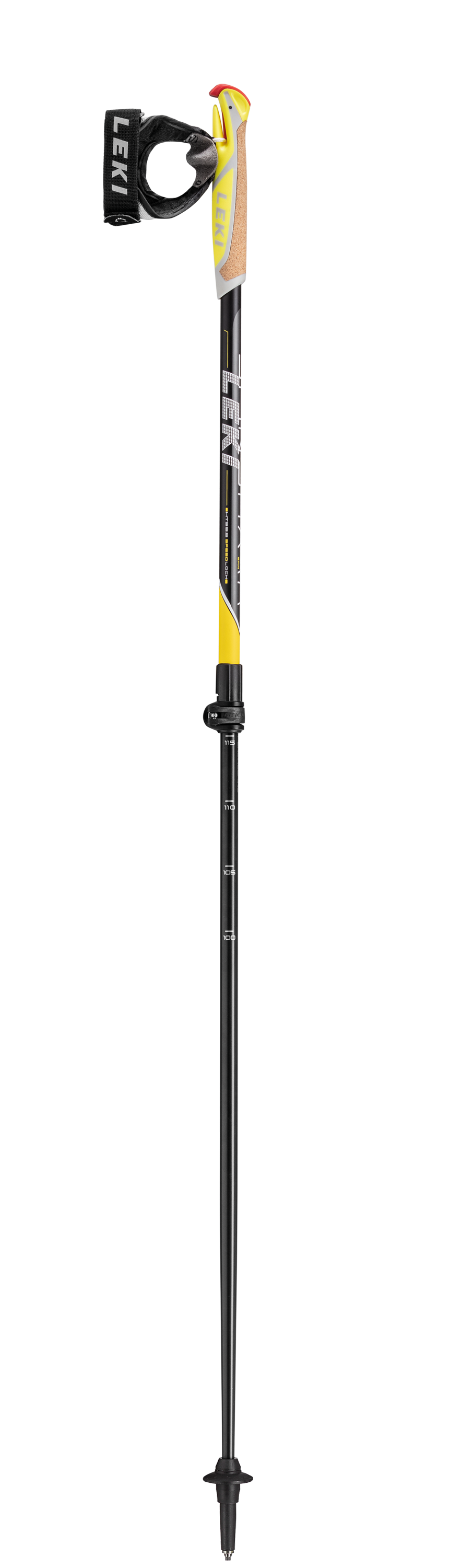 Leki Spin Shark SL Trekking Poles - Lightweight Aluminum Hiking Sticks for Men & Women - Adjustable Walking Sticks for Hiking, Backpacking & Trail Running - Pair