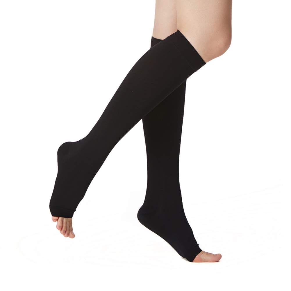 40-50mmHg Medical Compression Stockings for Women - Graduated Support Socks for Varicose Veins, Edema & Circulation - Perfect for Post-Surgery Recovery, Travel & Long Workdays