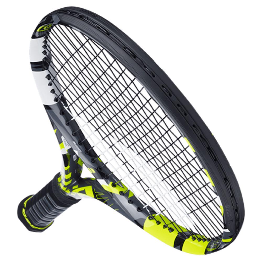 Babolat Pure Aero + 2023 Tennis Racket | Professional Carbon Fiber Racquet for Spin & Power | Perfect for Competitive Play & Training Sessions