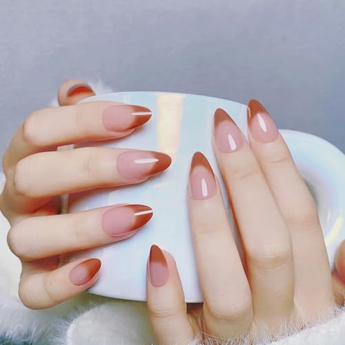 Orange Brown Ombre