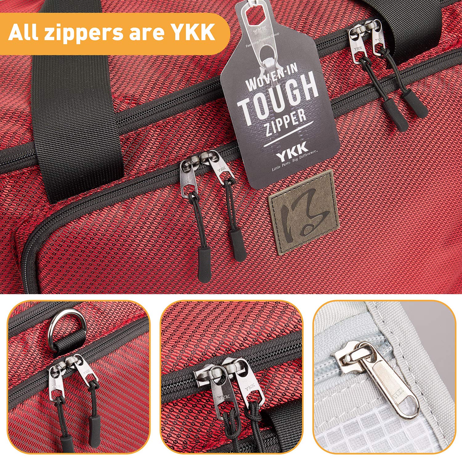 Universal Rolling Sewing Machine Bag with Smooth Wheels & YKK Zippers - Compatible with Brother, Singer, Bernina & Most Standard Sewing Machines - Durable Carrying Case for Women (Red) - Perfect for Sewing Classes, Craft Fairs & Traveling with Your Machine