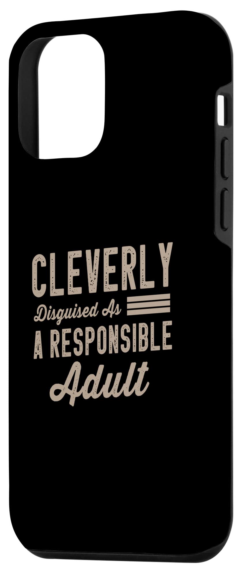 iPhone 12 Mini Funny Sarcasm Case - Perfect for Office & Daily Use