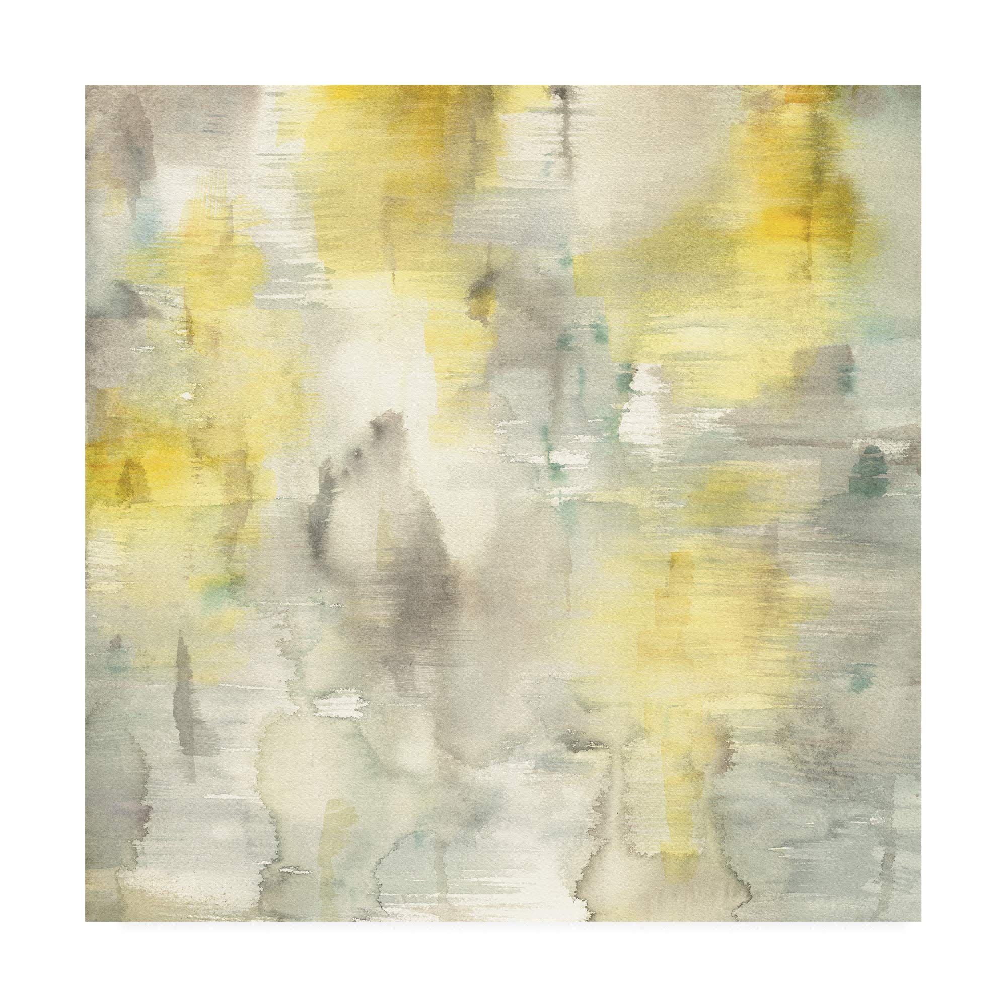 Danhui NAI Summer Shower Crop Fine Art Print - 18x18 Inches, Floral Wall Decor for Living Room, Bedroom & Office