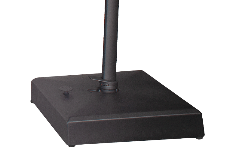 13' AKZ PLUS Cantilever Umbrella - Outdoor Patio Sun Shade with 360° Rotation & Wind Vent - Perfect for Poolside, Garden, and Backyard Relaxation