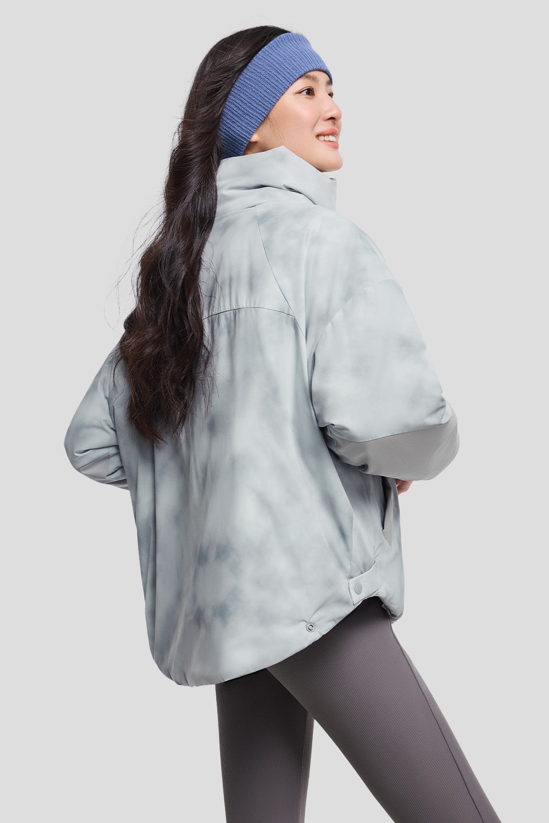 HeatGuard Women's High Warmth Stand Collar Winter Jacket - Cozy Outerwear for Cold Weather, Snow Activities & Daily Commute