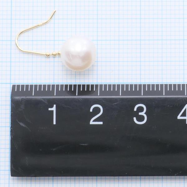 18K Yellow Gold Pearl Earrings for Women – Elegant Stud Earrings with Freshwater Pearls – Perfect for Weddings, Parties & Special Occasions