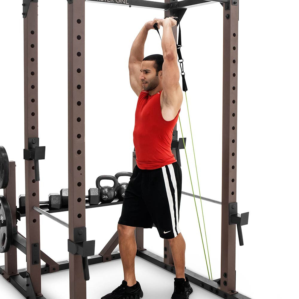 Monster Cage Power Rack STB 98005 - Heavy Duty Steel Body Home Gym Equipment for Weightlifting & Strength Training | Perfect for Garage & Home Workouts