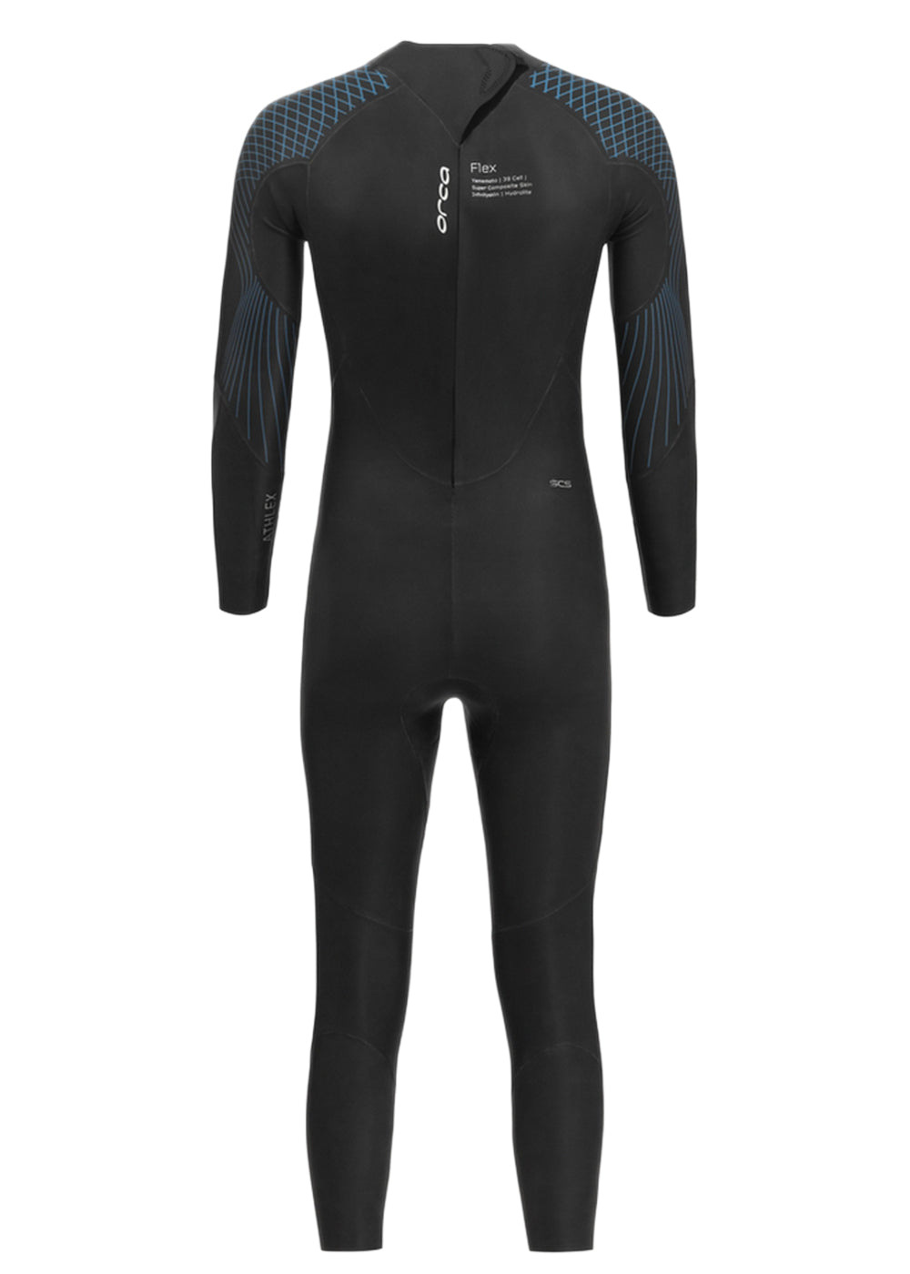 Orca Men's Athlex Flex Wetsuit - Premium Neoprene Diving Suit for Surfing, Scuba & Cold Water Swimming - Comfortable & Flexible Full Body Wetsuit for Men