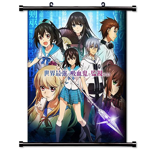 Strike the Blood Anime Poster - 32x40 Inch Wall Scroll for Home Decor