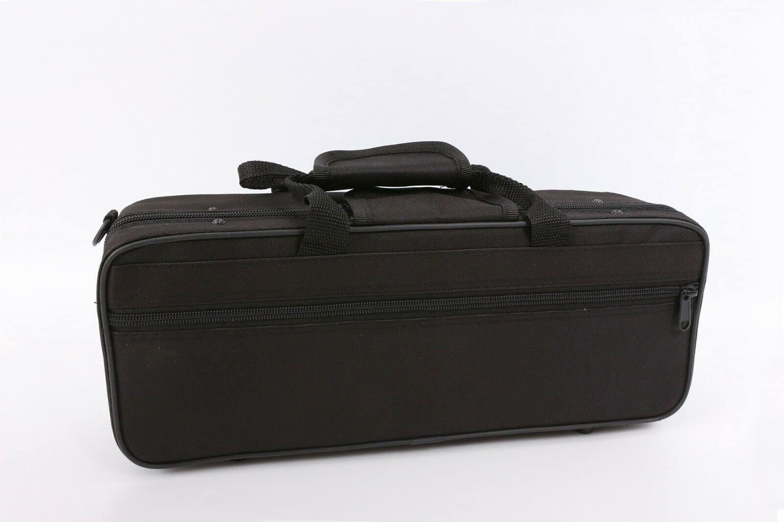 Premium Ekey Clarinet Case with Thick Padding & Adjustable Back Strap - Durable Black Clarinet Bag with Secure Zipper for Optimal Instrument Protection - Perfect for School Bands, Music Lessons & Traveling Musicians