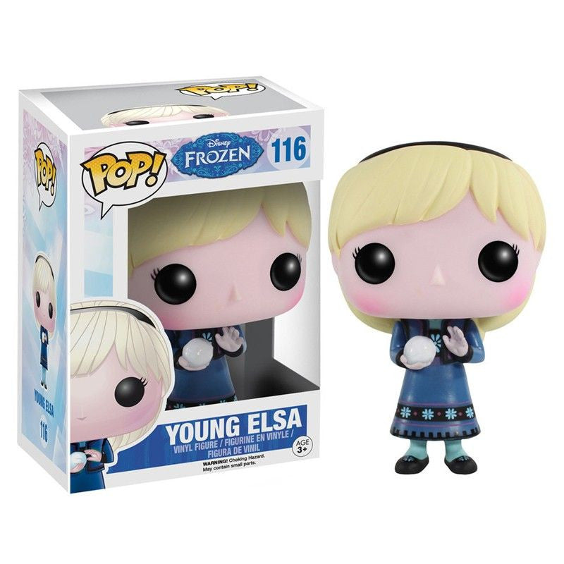 Disney Frozen Pop! Vinyl Figure - Young Elsa Collectible Toy for Kids & Adults | Perfect for Movie Night, Birthday Gifts & Disney Collections