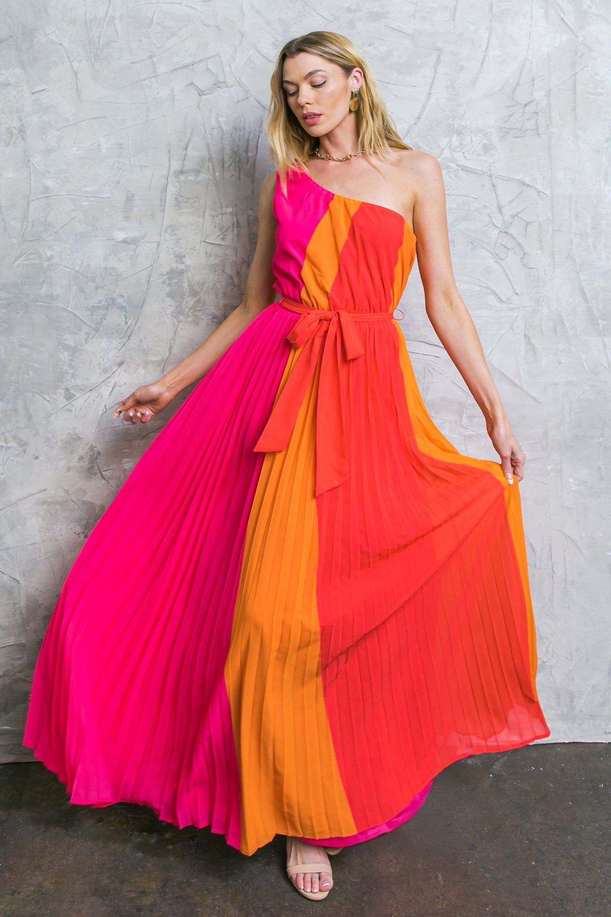 Stylish AMUSED BY YOU Woven Maxi Dress for Women - Perfect for Summer Beach Vacations, Date Nights & Casual Outings