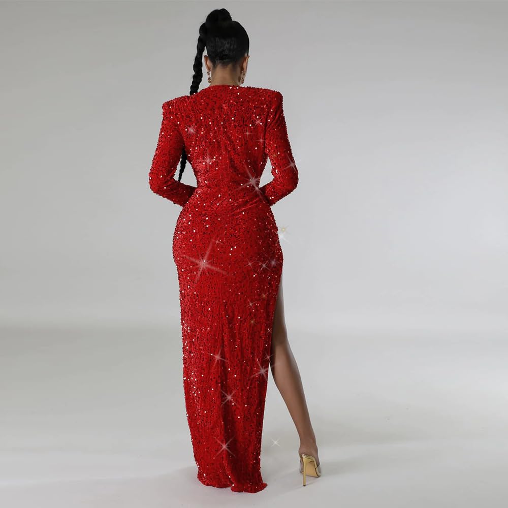 Sexy Rhinestone Bodycon Dress for Women - Sparkling Club & Party Night Out Dresses | Perfect for Evening Events, Nightclubs, and Special Occasions