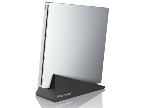 Pioneer Electronics USA BDR-XU03 Slim External Blu-Ray Writer - Portable DVD/CD Burner for Laptop, PC, Mac - Perfect for Home Theater, Office, and Travel Use