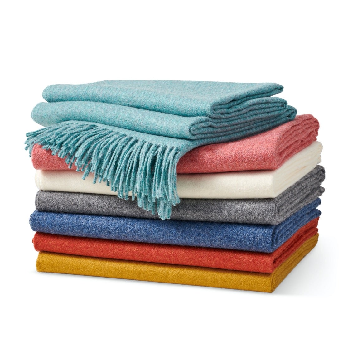 Luxury Paris Baby Alpaca Throw Blanket - Soft Peacock Blue Alpaca Wool Shawl for Cozy Home, Sofa & Bed Decor | Perfect Gift for Women, Winter Warmth & Boho Chic Style