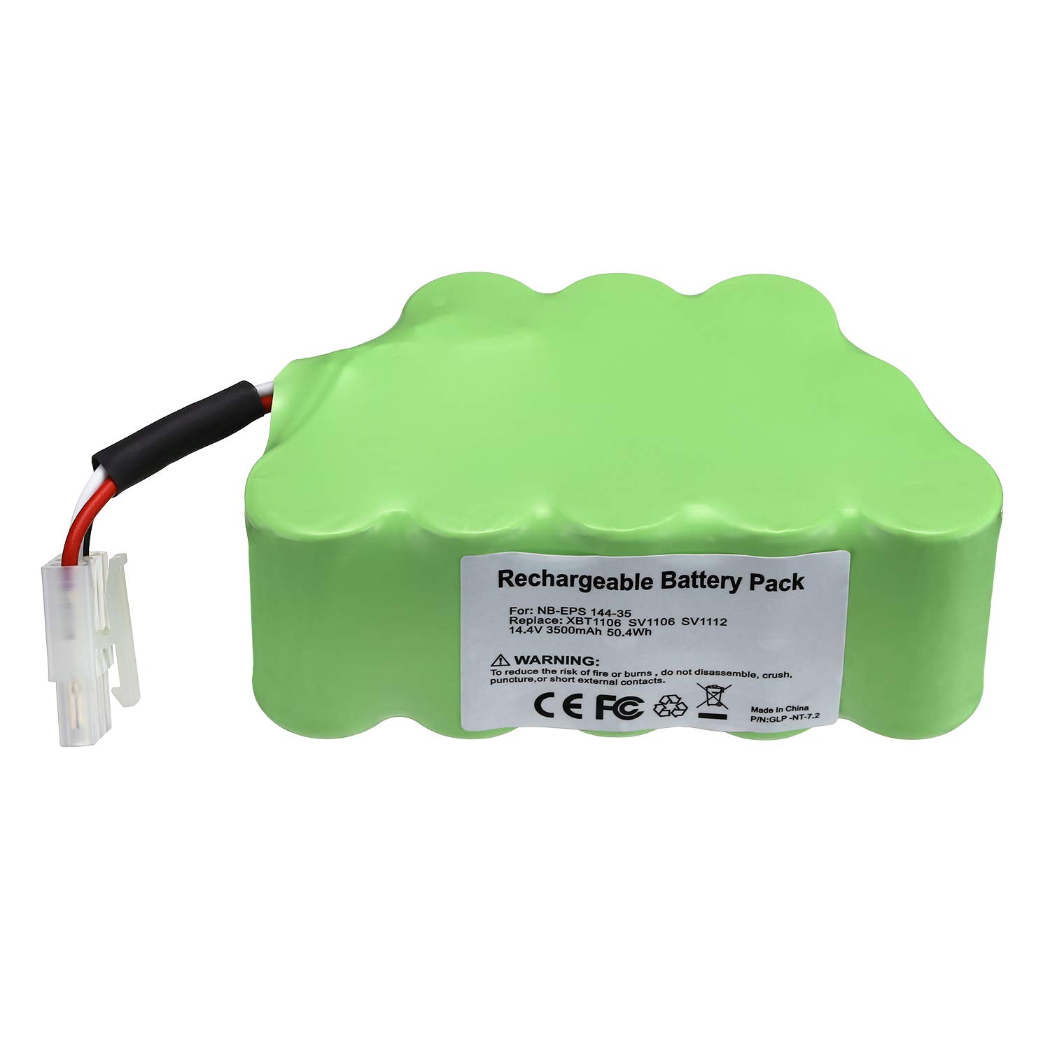 14.4V 3500mAh Replacement Battery for Shark Vacuum - Compatible with XBT1106 SV1106 SV1112 Freestyle Navigator Cordless Stick Vacuum XB1100 SV1100 SV1107 Ni-MH - Perfect for Home Cleaning & Pet Hair Removal