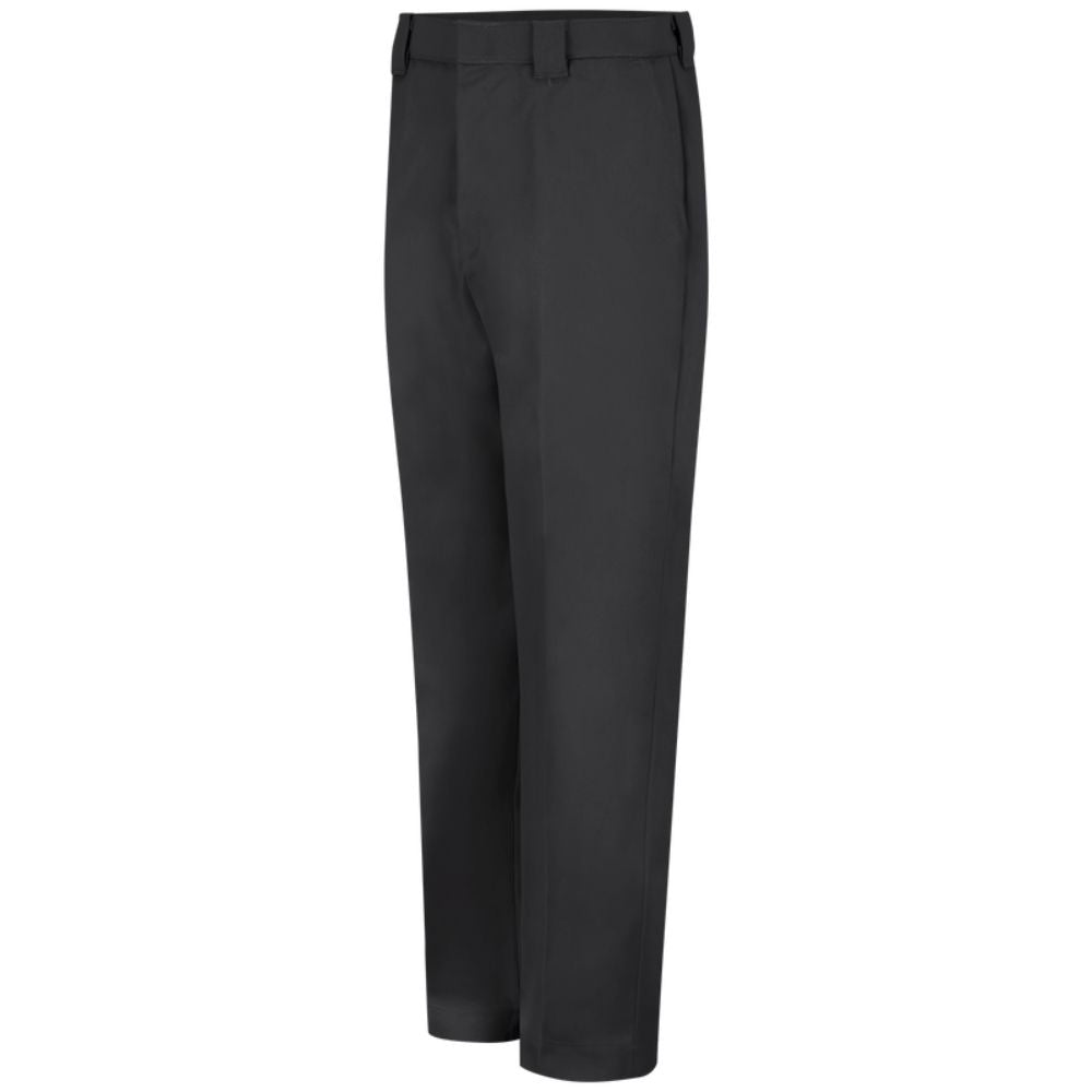 Red Kap Men's Cotton Work Pants PT62 - Durable Black Workwear for Construction, Mechanics & Outdoor Labor (Relaxed Fit, Reinforced Knees)