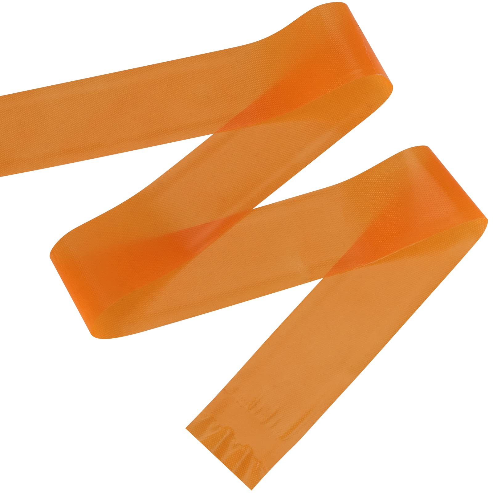 MOUYAT 10 Rolls Orange Flagging Tape - 3280 Feet x 1 Inch Fluorescent High Visibility Non-Adhesive Survey Marking Tape for Hazardous Areas, Workplace Safety & Boundary Identification - Perfect for Construction Sites, Utility Work & Outdoor Surveying
