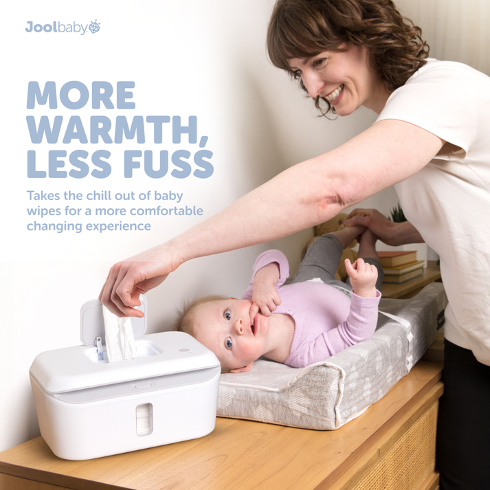 Jool Baby Wipes Warmer - Portable & Gentle Heating for Newborns | Perfect for Diaper Changes, Travel & Nursery Care