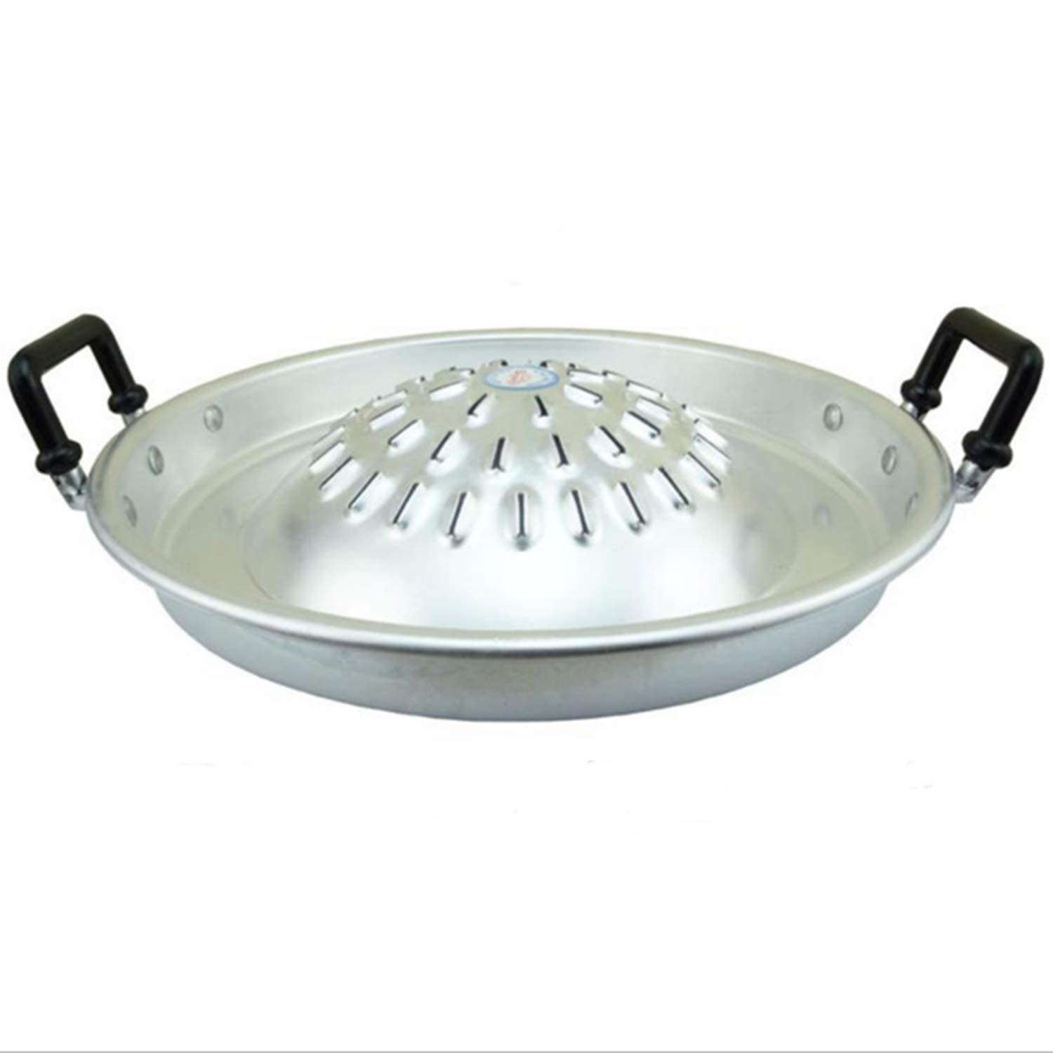 Premium Aluminum Mooka Thai Korean BBQ Grill Pan - 12