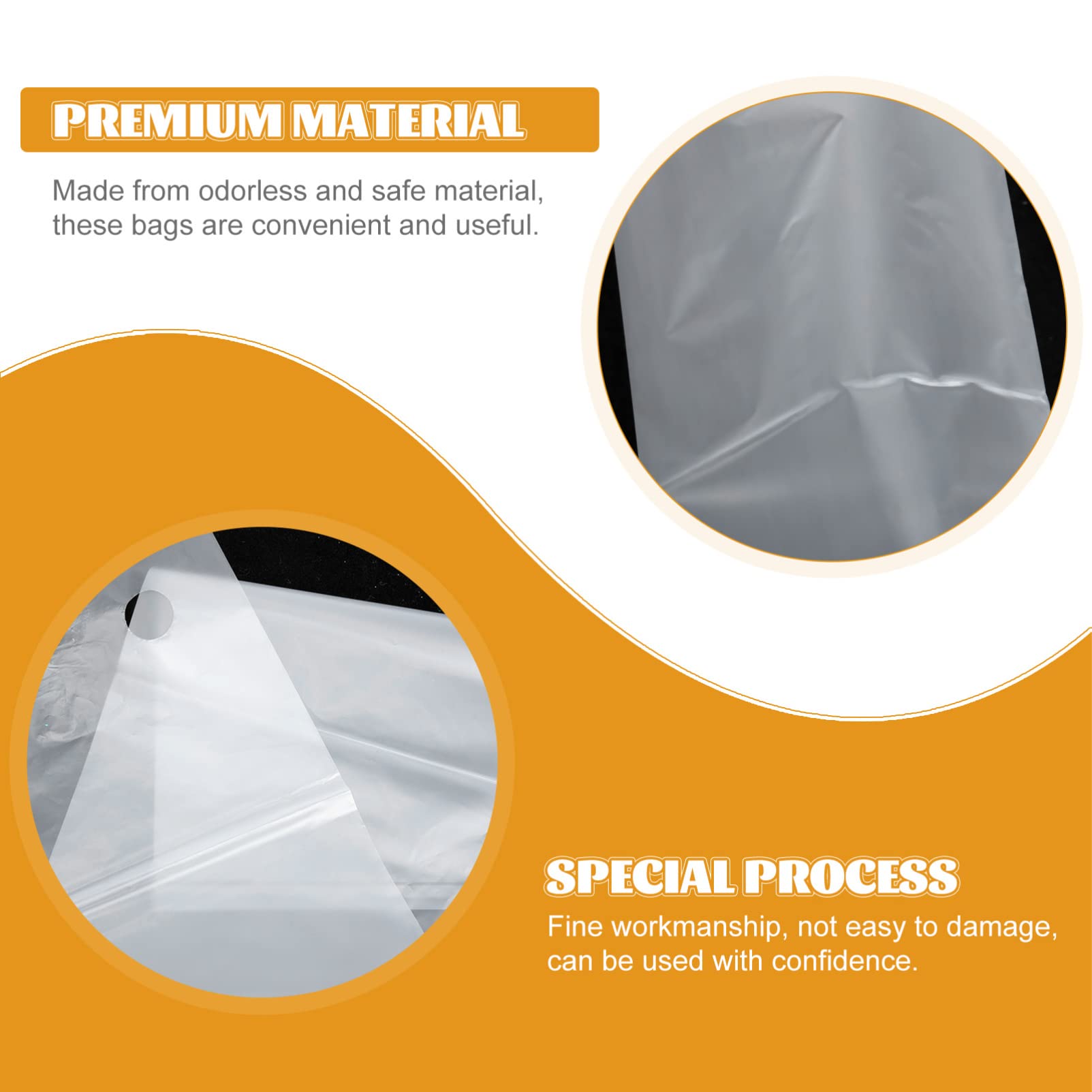 Cabilock 100 Pack Disposable Umbrella Bags - Waterproof Rain Umbrella Covers for Wet Umbrellas | Small Business Bulk Umbrella Sleeves for Hotels, Restaurants & Retail Stores | Leak-Proof Storage Solution for Entryways, Coatrooms & Shopping Centers