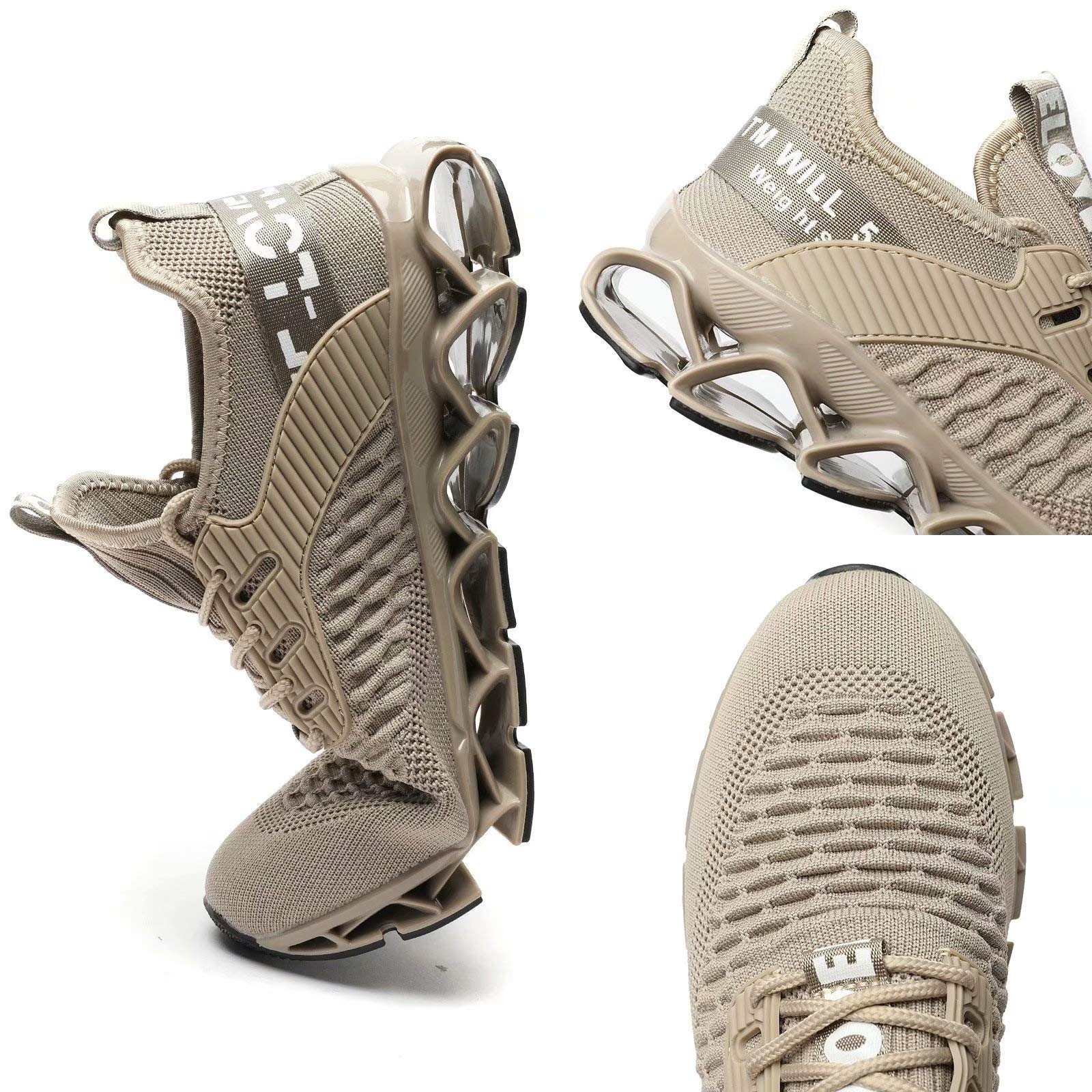 Vooncosir Men's Breathable Mesh Running Shoes - Lightweight Non-Slip Athletic Sneakers with Soft Sole for Walking, Jogging & Gym Workouts | Perfect for Casual Wear & Daily Activities