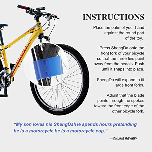 Motorcycle Sound Bike Exhaust System - 4pcs Kit for Bicycles | Realistic Engine Noise for Kids & Adults | Perfect for Bike Upgrades, Prank Gifts & Outdoor Riding Fun