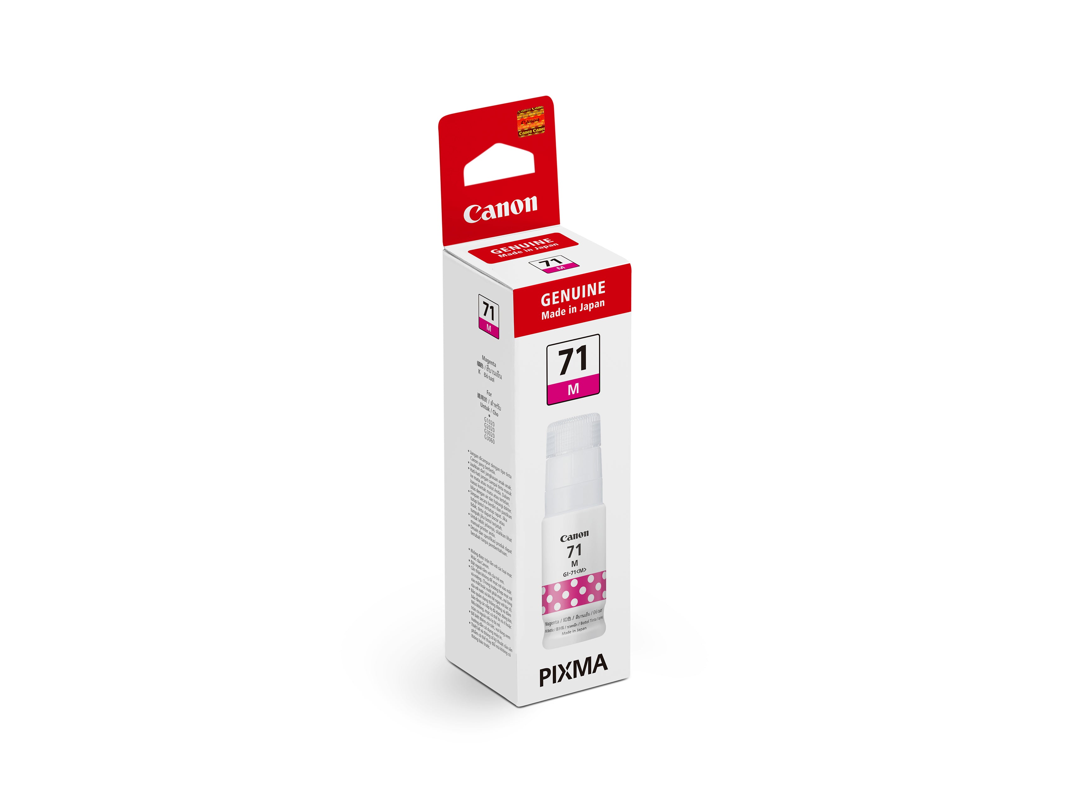 Original Ink Cartridge for CANON GI-71 Series - High-Quality Replacement Ink for PIXMA Printers - Perfect for Home, Office & Photo Printing