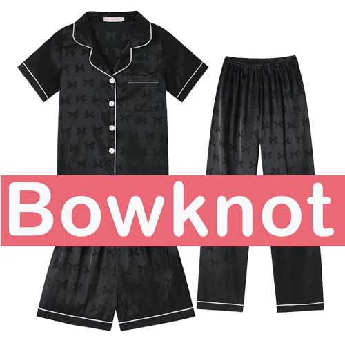 3pcs-black Bowknot