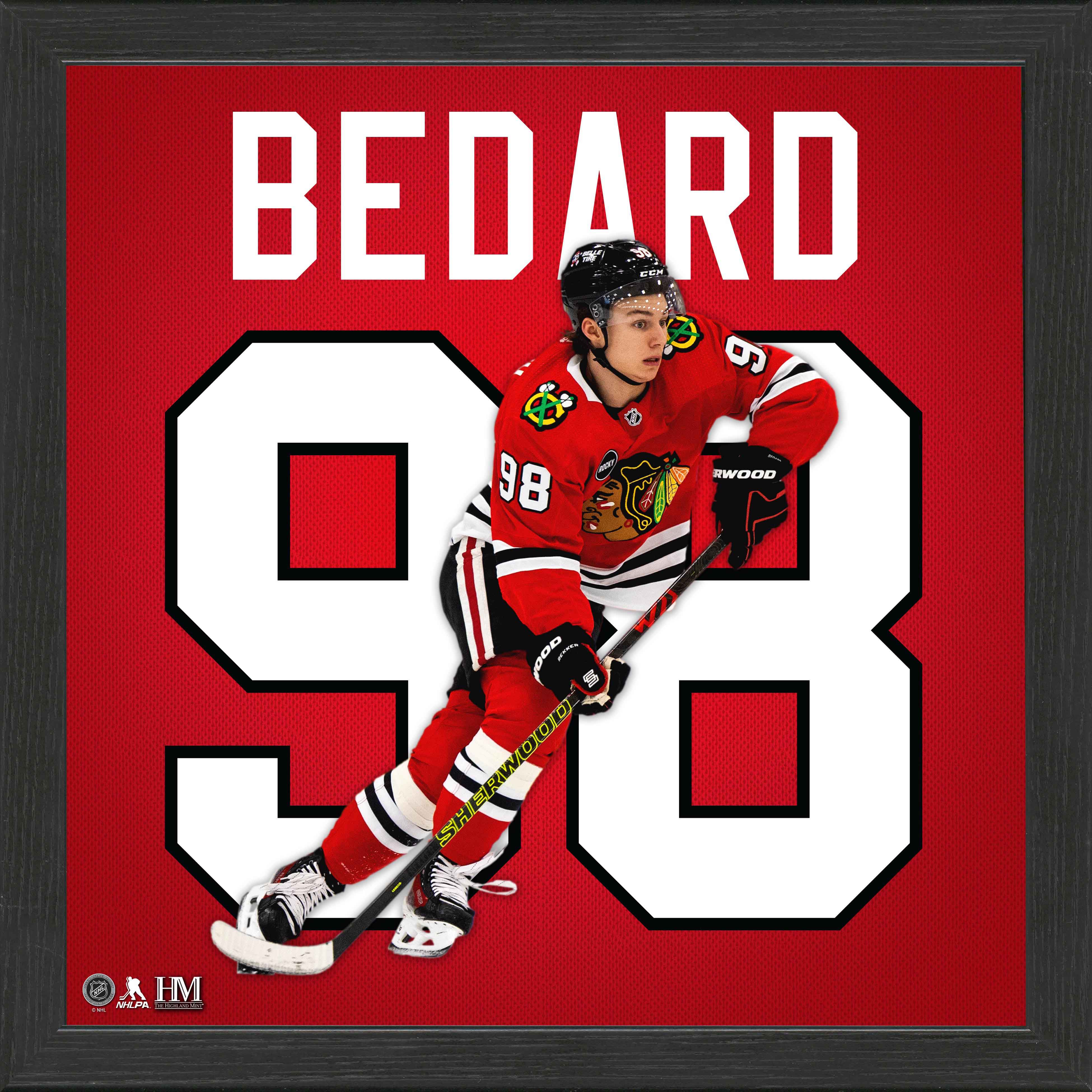 Connor Bedard Impact Jersey Frame - Display Case for Hockey Memorabilia - Perfect for Sports Fan Gifts & Home Decor