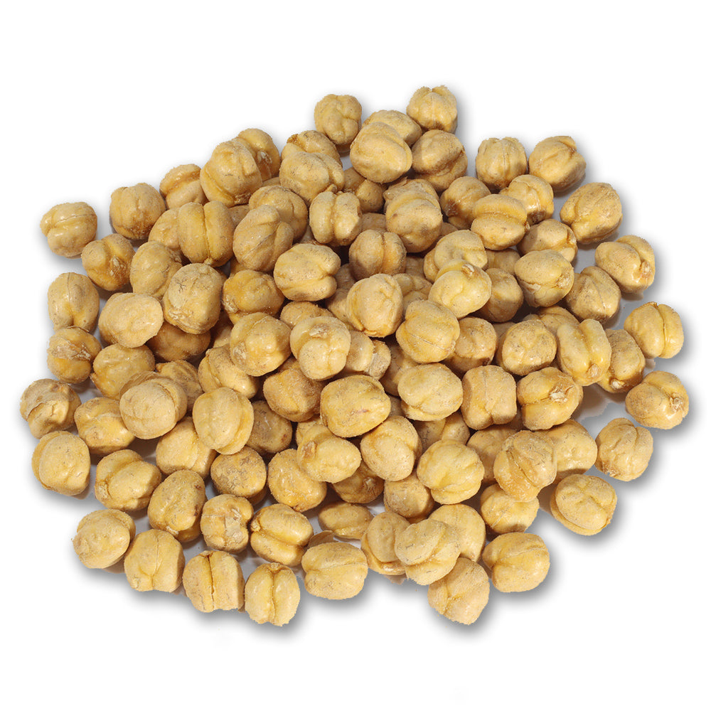 Organic Unsalted Chickpeas Snacks - Crunchy, Healthy & Vegan Roasted Garbanzo Beans - Perfect for Keto, Paleo & Gluten-Free Diets - Great for On-the-Go Snacking, Salads & Meal Prep