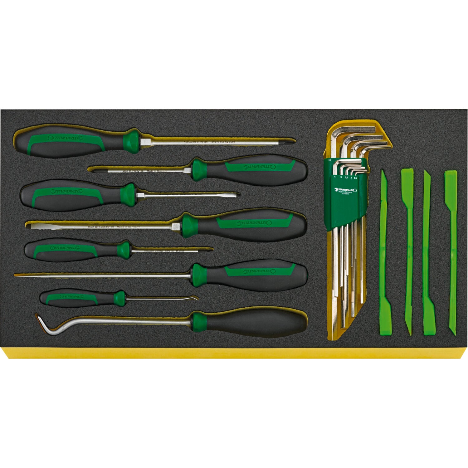 Stahlwille 96831104 Professional Tool Set - High-Quality Assortment Tools for Mechanics & DIY Projects | Perfect for Home, Garage & Workshop Use