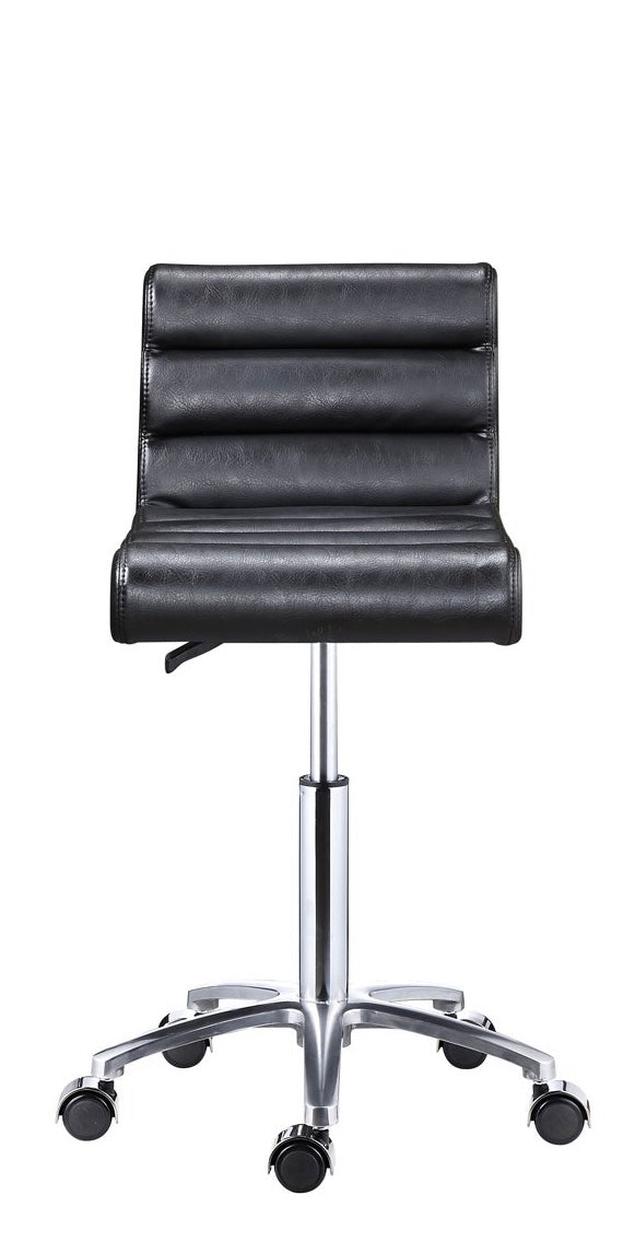 Jockey Stool - Adjustable Height Bar Stool for Home, Kitchen & Office - Comfortable & Durable Seat with Footrest
