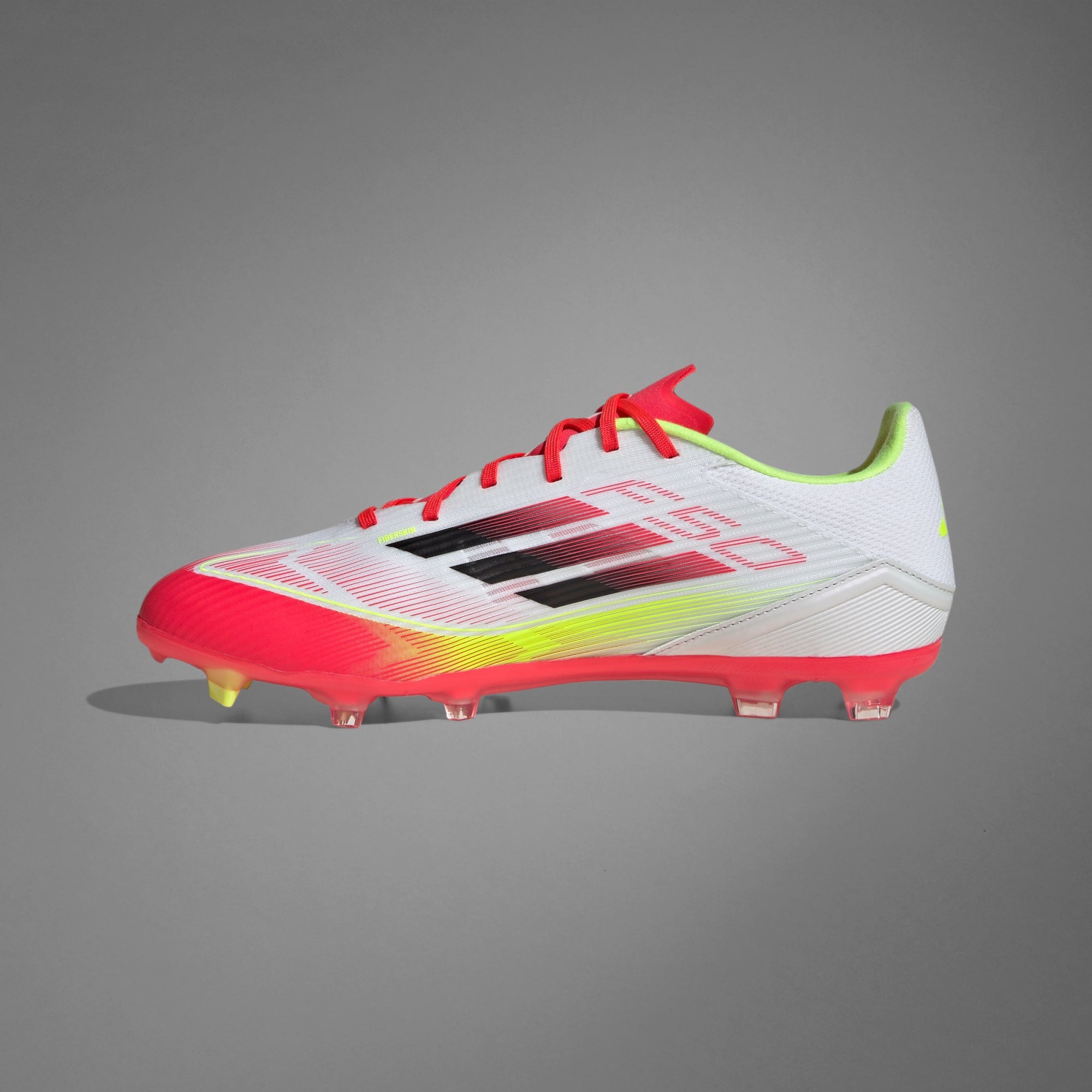Adidas Men's F50 P3 League White/Black Football Cleats - Lightweight Soccer Shoes for Training & Matches