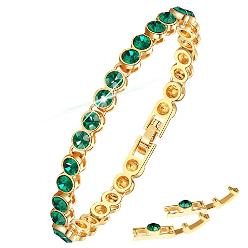 Green with gold