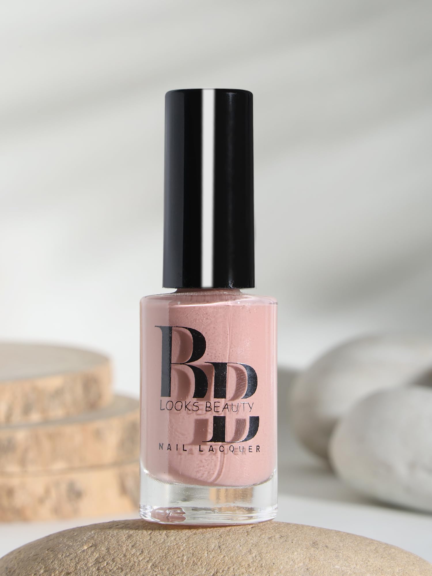 BB LOOKS BEAUTY Long Lasting Nail Polish - Smooth Finish Creamy Nude Nail Enamel - Vegan & Non-Toxic Nail Color for Manicure, Pedicure & Daily Wear