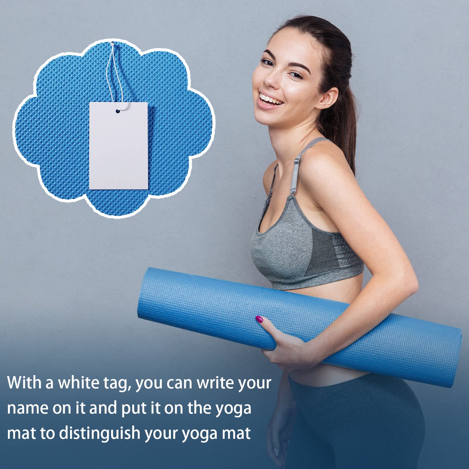 10 Pack Non-Slip Yoga Mats Bulk - 68