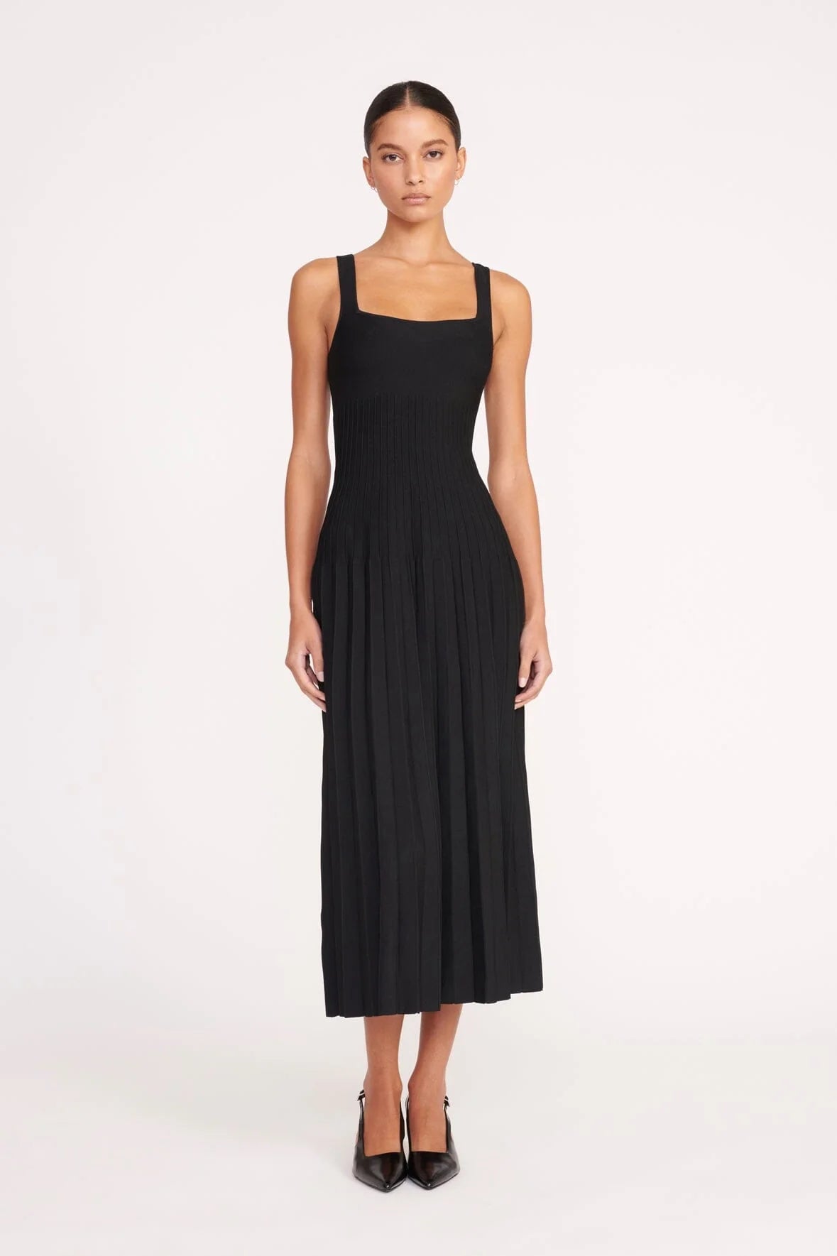 Ellison Dress for Women - Elegant Black Maxi Dress for Summer, Beach, Party & Evening Wear | Flowy Long Sleeve Formal Gown