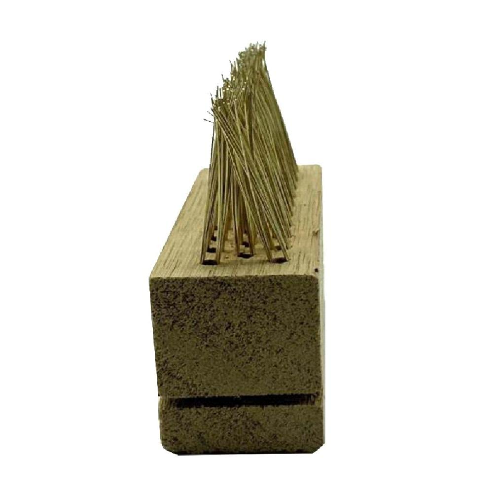 Portable Joint Brush Bristles Replacement - Durable Garden Cleaning Brushes for Moss & Weed Removal - Heavy Duty Steel Brush for Patio, Deck & Driveway Cleaning