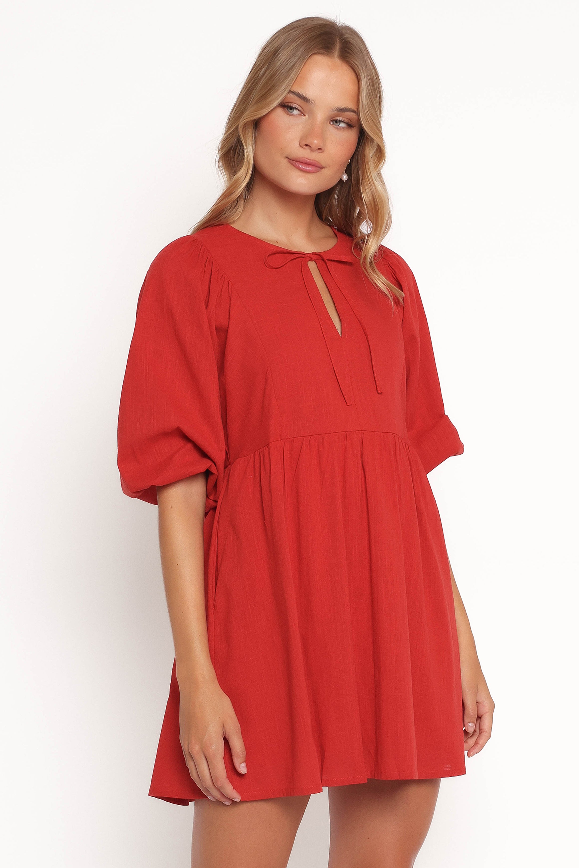 Cinzia Mini Dress - Sexy Red Bodycon Dress for Women, Perfect for Night Out, Party, and Date Night