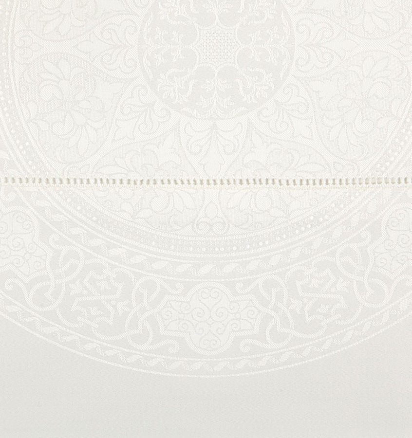 SFERRA Giza 45 Luxury 100% Egyptian Cotton Medallion Sham - Premium Pillowcase for Bedroom Decor & Hotel Style Bedding