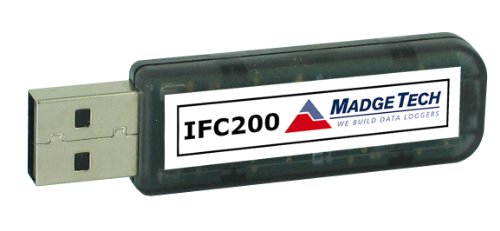 MadgeTech IFC200 USB Interface Cable for Standard Series Data Loggers - High-Speed Data Transfer & Easy Setup for Industrial Monitoring & Lab Research
